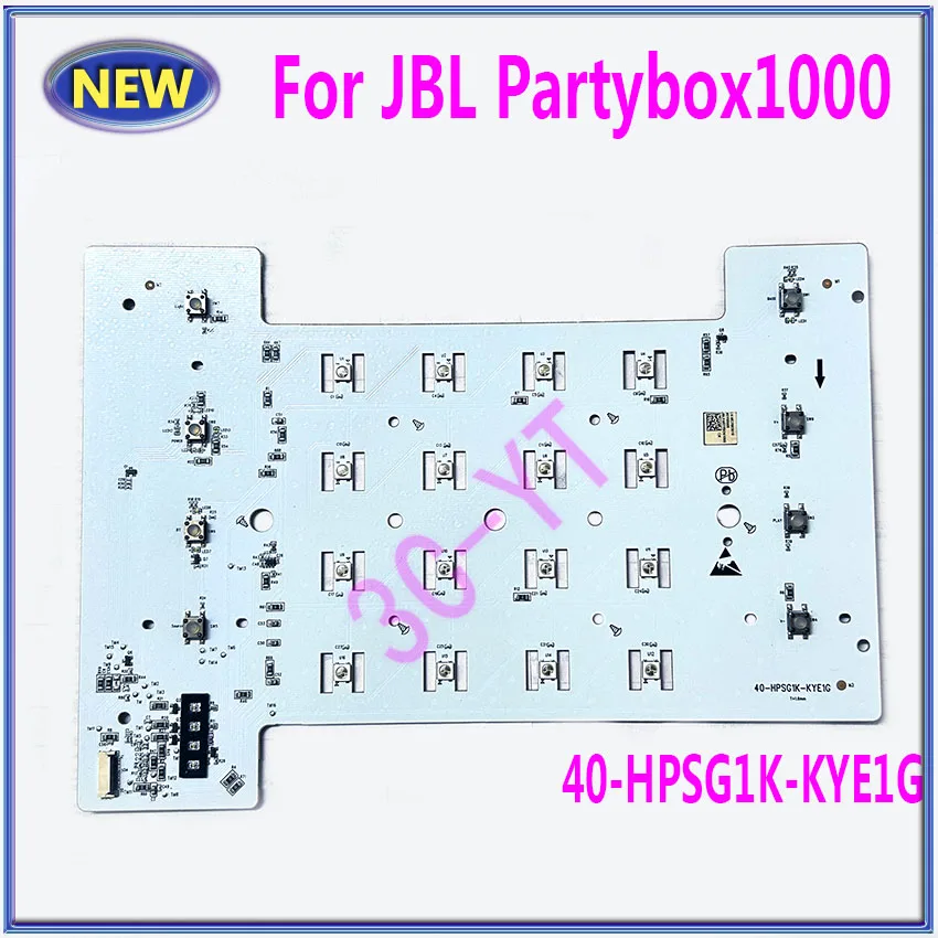 1pcs Original Key Switch KEY Board Button Board Light board For JBL Partybox1000 Partybox 1000
1pcs Original Key Switch KEY Board Button Board Light board For JBL Partybox1000 Partybox 1000