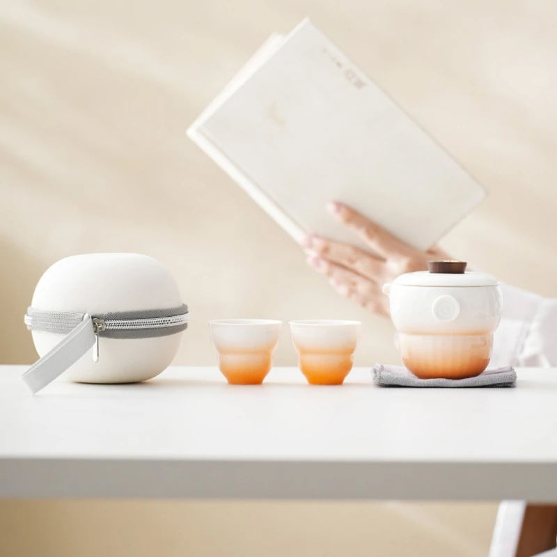 Портативный керамический дорожный чайный набор: 1 чайник, 2 чашки. Идеально для кемпинга, походов, пикников. Подарок для любителей чая.
Портативный керамический дорожный чайный набор: 1 чайник, 2 чашки. Идеально для кемпинга, походов, пикников. Подарок для любителей чая.