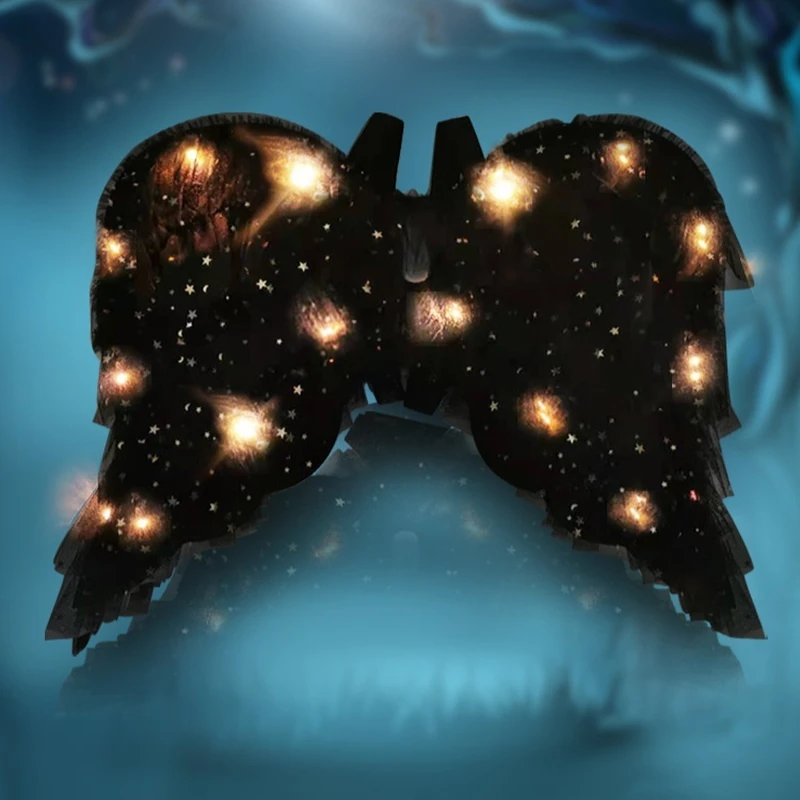 Butterfly Angel Glowing Black Wings Children'S Halloween Decoration Fairy Stick Perfect Party Cosplay Prop Girls Surprise Gifts
Butterfly Angel Glowing Black Wings Children'S Halloween Decoration Fairy Stick Perfect Party Cosplay Prop Girls Surprise Gifts