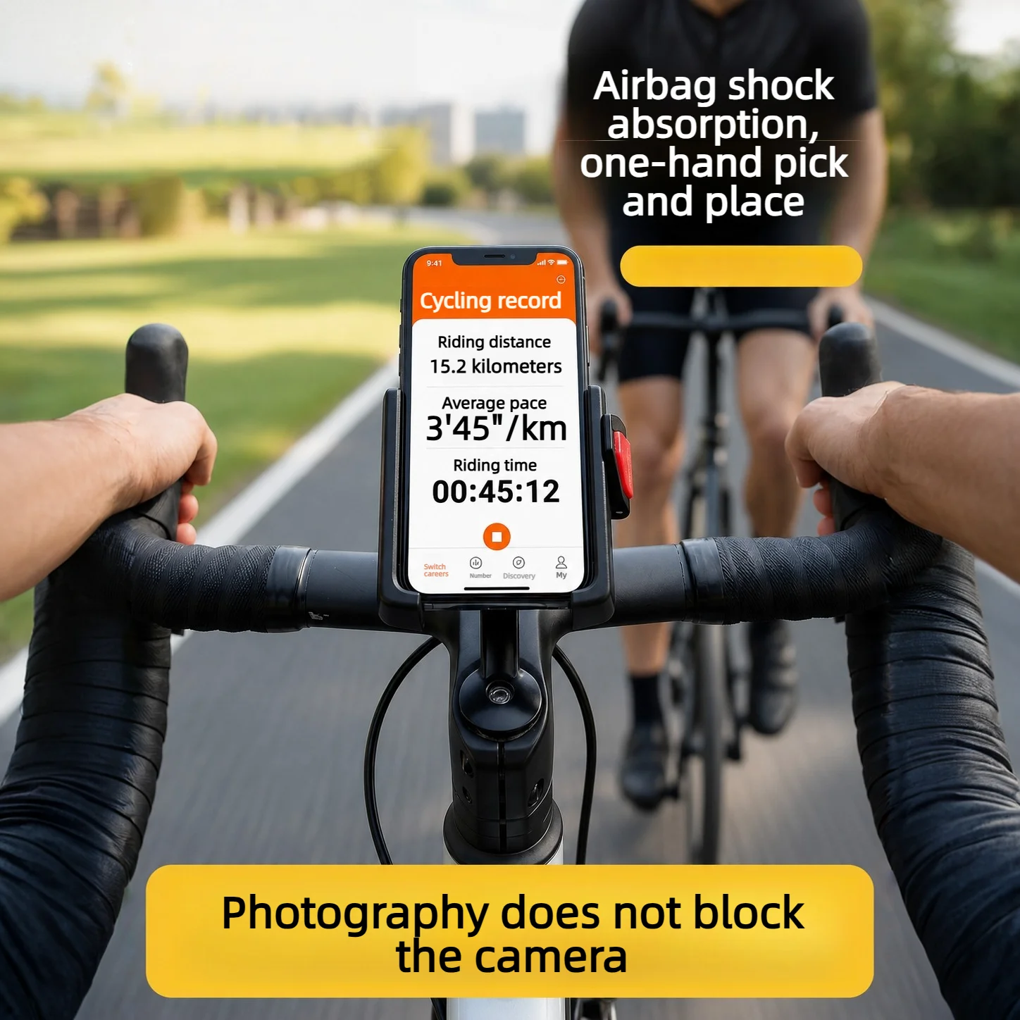 Bike Phone Holder Shockproof Anti Vibration Bracket Cycling Mobile Phone Mount For Road Bike MTB Folding Bike Dahon Bicycle Ridi
Bike Phone Holder Shockproof Anti Vibration Bracket Cycling Mobile Phone Mount For Road Bike MTB Folding Bike Dahon Bicycle Ridi