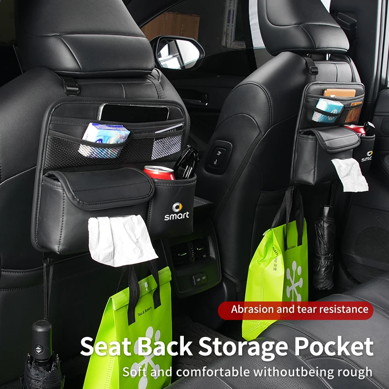 Car Seatback Storage Bag Tools Organizer Tissue Holder Accessories For Smart Fortwo 451 450 453 Forfour EQ Cabrio Crossblade ROA
Car Seatback Storage Bag Tools Organizer Tissue Holder Accessories For Smart Fortwo 451 450 453 Forfour EQ Cabrio Crossblade ROA