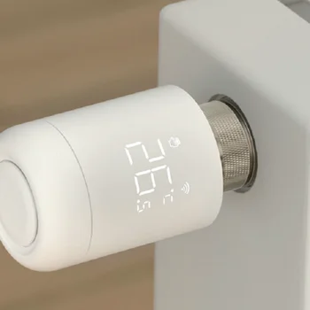 New Tuya Wifi Thermostat Wifi Thermostatic Valve Radiator Head TRV Smart Radiator Valve Temperature Controller Alexa Google Home