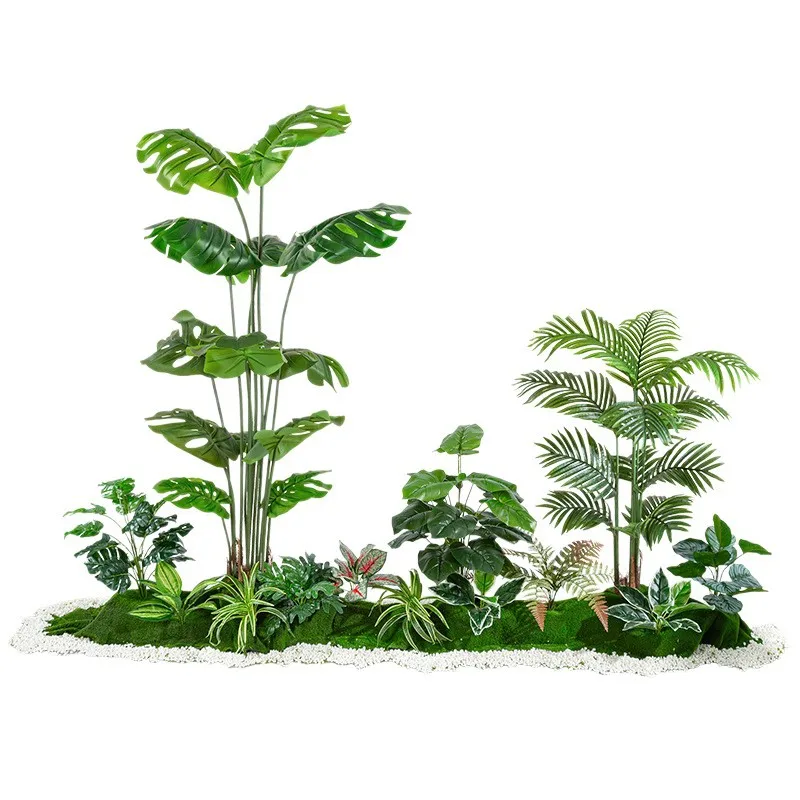Potted plants landscaping interior decoration ornaments matching scene window shopping mall landscape imitation
Potted plants landscaping interior decoration ornaments matching scene window shopping mall landscape imitation