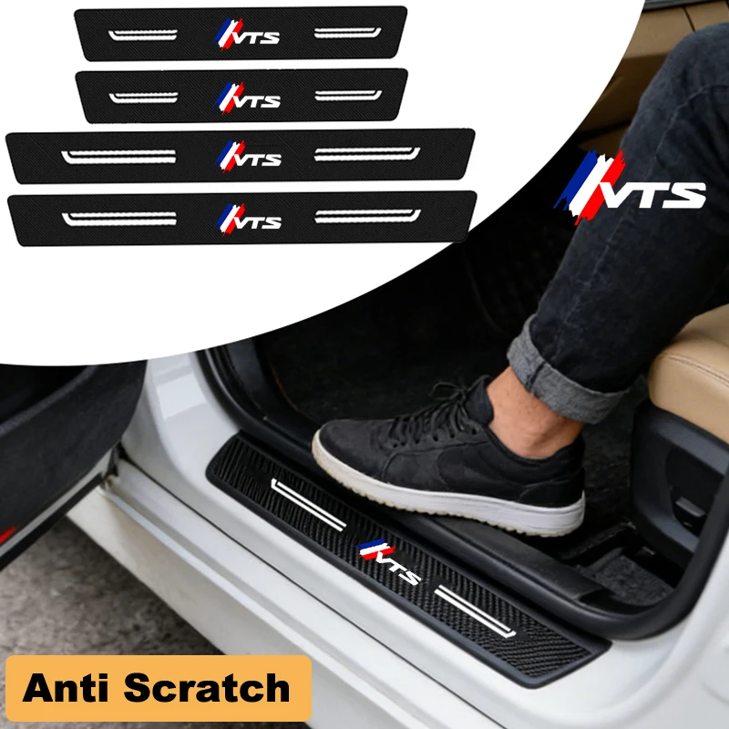 Car Door Sill Strips Front and Rear Door Anti Stepping Stickers, for VTS Carbon Fiber Welcome Pedal Protection, for Citroen
Car Door Sill Strips Front and Rear Door Anti Stepping Stickers, for VTS Carbon Fiber Welcome Pedal Protection, for Citroen