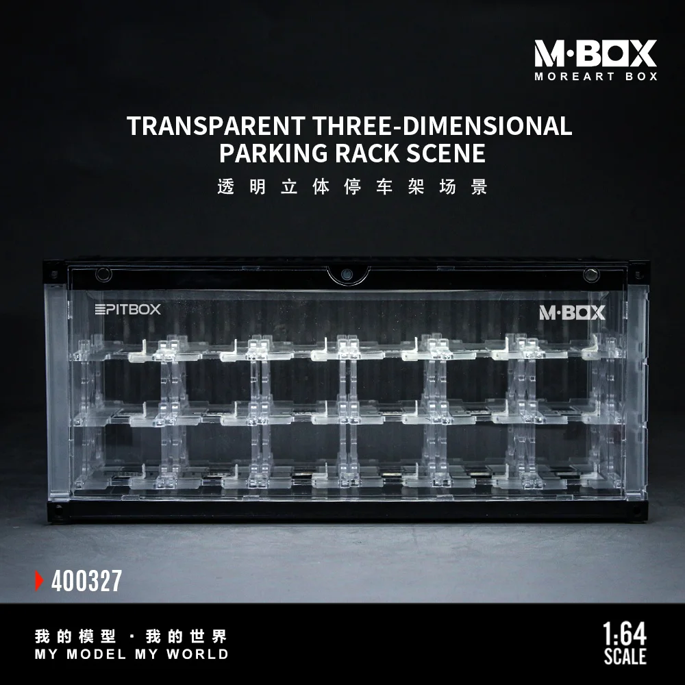 *Pre-Order*M-BOX 1:64 1:64 Scale 3-Tier Transparent Parking Rack Container Scene Model Diecast Car Display
*Pre-Order*M-BOX 1:64 1:64 Scale 3-Tier Transparent Parking Rack Container Scene Model Diecast Car Display