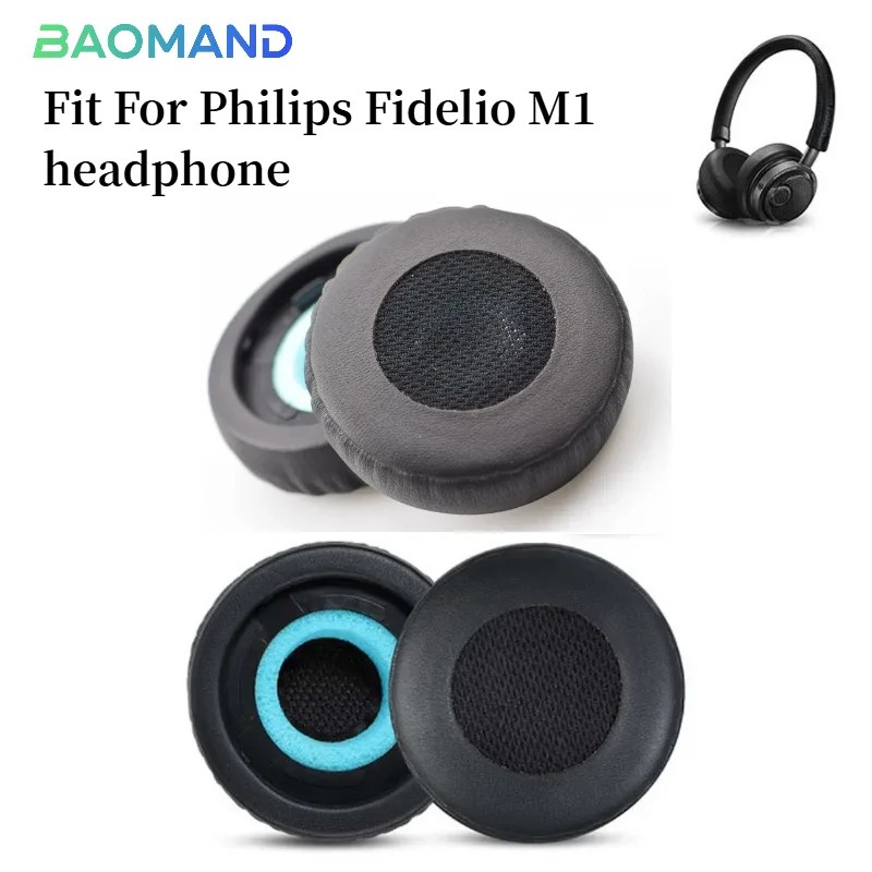 Replacement Ear Pads Cushions for Philips Fidelio M1 Headphone Softer Protein Leather Earpads
Replacement Ear Pads Cushions for Philips Fidelio M1 Headphone Softer Protein Leather Earpads