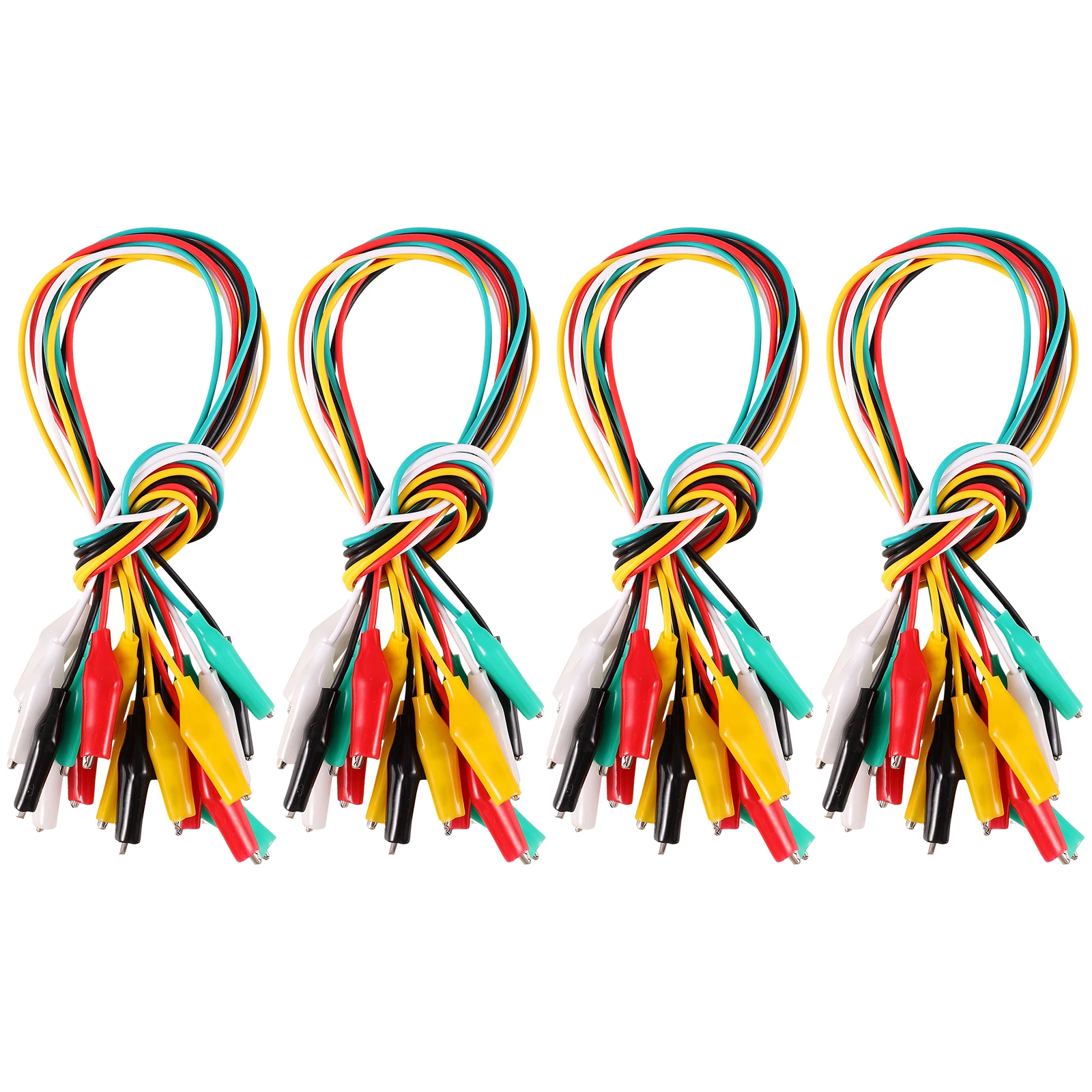 40pcs Crocodile Clips Connection Cable Jumper Wires Double Head Test Leads for Electrical Testing Circuit Connection Experiment
40pcs Crocodile Clips Connection Cable Jumper Wires Double Head Test Leads for Electrical Testing Circuit Connection Experiment