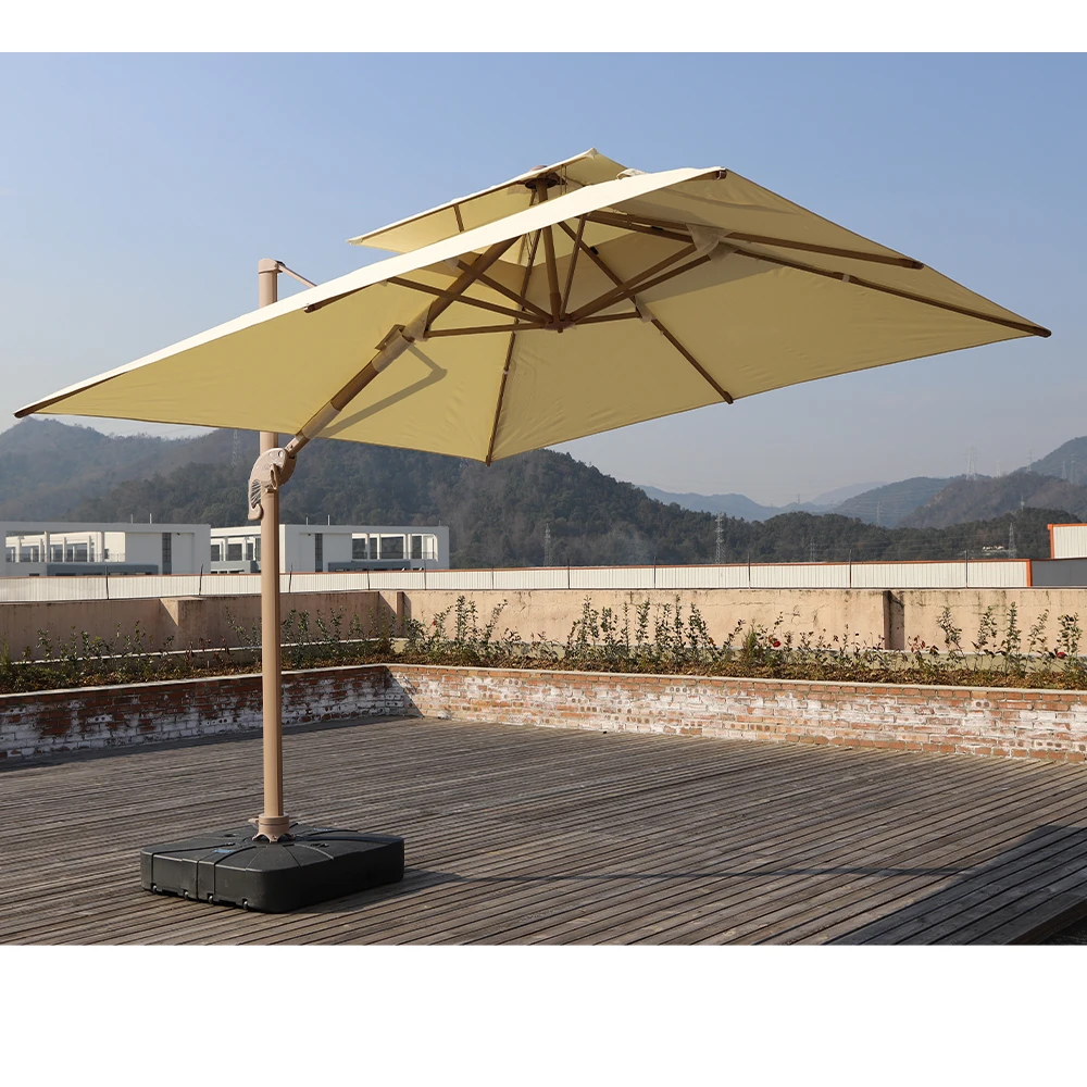 Luxury 3*4M Waterproof Windproof Outdoor LED Umbrella Stock Roman Parasol for Garden
Luxury 3*4M Waterproof Windproof Outdoor LED Umbrella Stock Roman Parasol for Garden