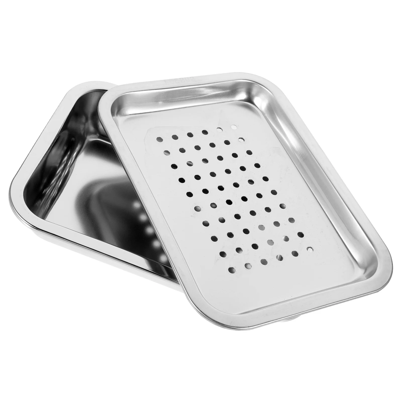 1 set 1 Set Stainless Steel Tea Tray Hollow Design Metal Serving Plate For Home Restaurant Hotel Bar Use Drainage Tray
1 set 1 Set Stainless Steel Tea Tray Hollow Design Metal Serving Plate For Home Restaurant Hotel Bar Use Drainage Tray