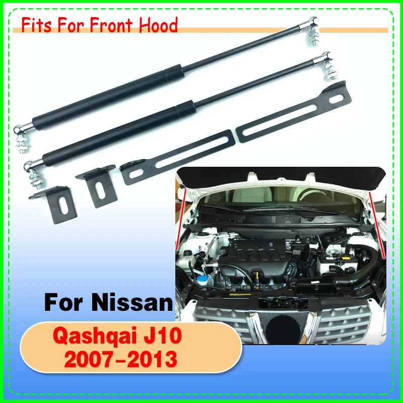 2pcs Gas Spring for Nissan Qashqai J10 2007-2013 Car Front Engine Bonnet Hood Gas Struts Damper Shocks Lift Support Rods
2pcs Gas Spring for Nissan Qashqai J10 2007-2013 Car Front Engine Bonnet Hood Gas Struts Damper Shocks Lift Support Rods