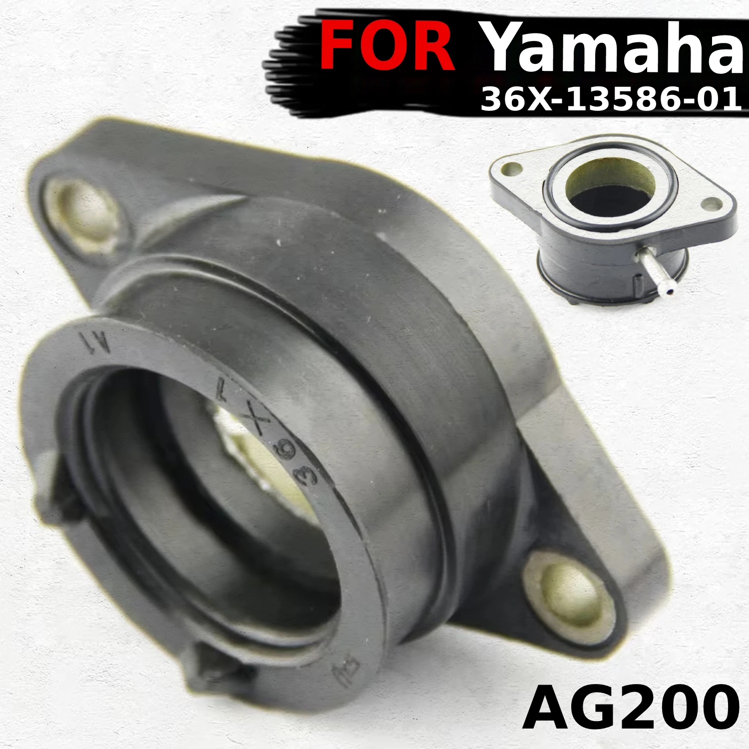 Motorcycle Carburettor Interface Intake Manifold Adapter For Yamaha AG200 AG 200 1985 OEM:36X-13586-01 Carburettor Accessories
Motorcycle Carburettor Interface Intake Manifold Adapter For Yamaha AG200 AG 200 1985 OEM:36X-13586-01 Carburettor Accessories