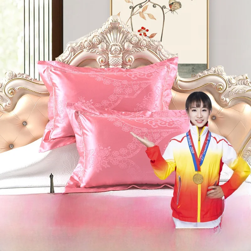 New Home Ins Style Ice Silk Embroidered Pillowcase Pair Large Size Core Cover Home Use Pillow Skin Fabric European Style
New Home Ins Style Ice Silk Embroidered Pillowcase Pair Large Size Core Cover Home Use Pillow Skin Fabric European Style