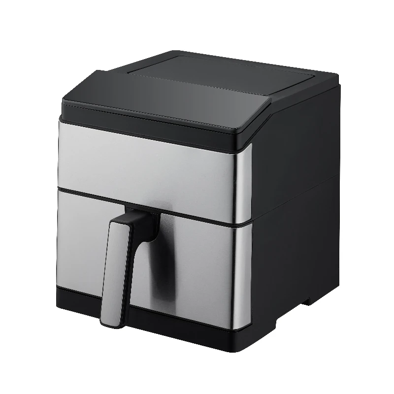 Household appliances 6L silver square visual fryer with touch screen display multi-function oil-free fryer
Household appliances 6L silver square visual fryer with touch screen display multi-function oil-free fryer
