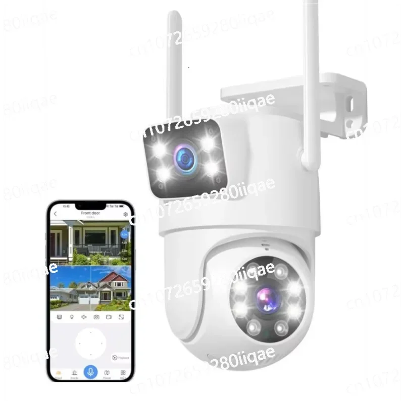 Wireless security WiFi artificial intelligence tracking outdoor waterproof 6mp dual lens camera
Wireless security WiFi artificial intelligence tracking outdoor waterproof 6mp dual lens camera