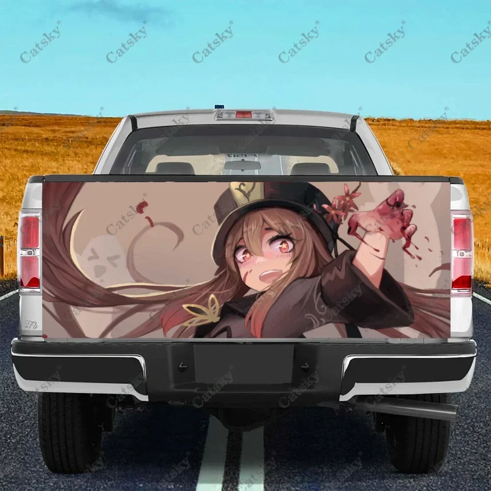 Hu Tao Anime Genshin Impact Car Tail Trunk Protect Vinly Wrap Sticker Decal Wheel Hood Decoration Cover for SUV Off-road Pickup
Hu Tao Anime Genshin Impact Car Tail Trunk Protect Vinly Wrap Sticker Decal Wheel Hood Decoration Cover for SUV Off-road Pickup
