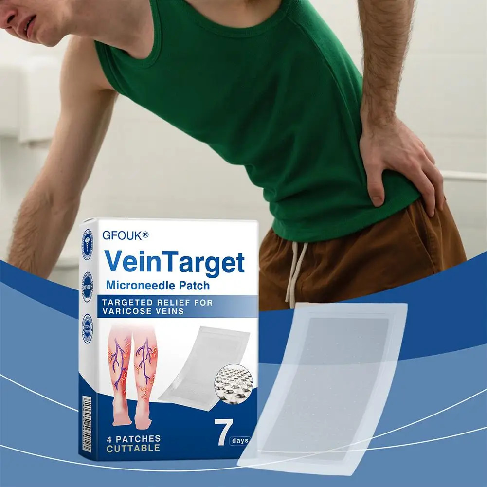7-Day Varicose Vein Relief Patches Non Sticky Smoothing Patches For Legs VeinTarget Microneedle Patch Tightening Moisturizing
7-Day Varicose Vein Relief Patches Non Sticky Smoothing Patches For Legs VeinTarget Microneedle Patch Tightening Moisturizing