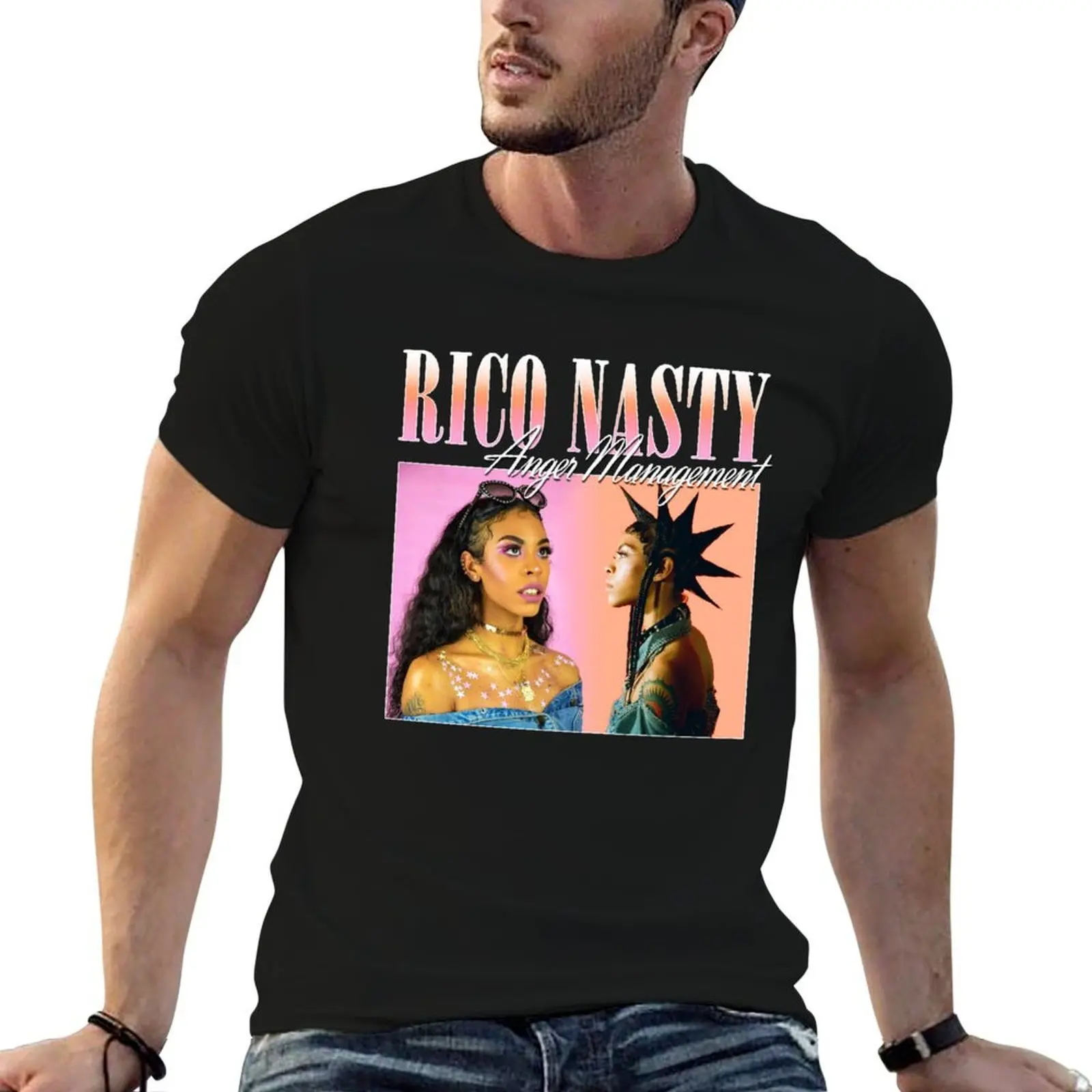 RICO NASTY 90'S RETRO STYLE TEE T-Shirt t shirt men 100% cotton luxury brand t shirts for man pack cotton T-Shirt
RICO NASTY 90'S RETRO STYLE TEE T-Shirt t shirt men 100% cotton luxury brand t shirts for man pack cotton T-Shirt