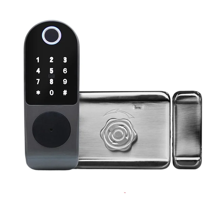 Fingerprint Door Lock for Outdoor Metal Doors Old Style Entry Smart Lock for Apartment with Password Keypad RFID Card Access
Fingerprint Door Lock for Outdoor Metal Doors Old Style Entry Smart Lock for Apartment with Password Keypad RFID Card Access