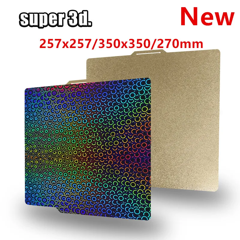 Build Plate Bambulab 257/270/350 мм Voron 2,4, лист пружинной стали Pei Sheet A1 X1C P1S, сборная пластина 3D-принтер Bamboo Lab Flsun SR
Build Plate Bambulab 257/270/350 мм Voron 2,4, лист пружинной стали Pei Sheet A1 X1C P1S, сборная пластина 3D-принтер Bamboo Lab Flsun SR