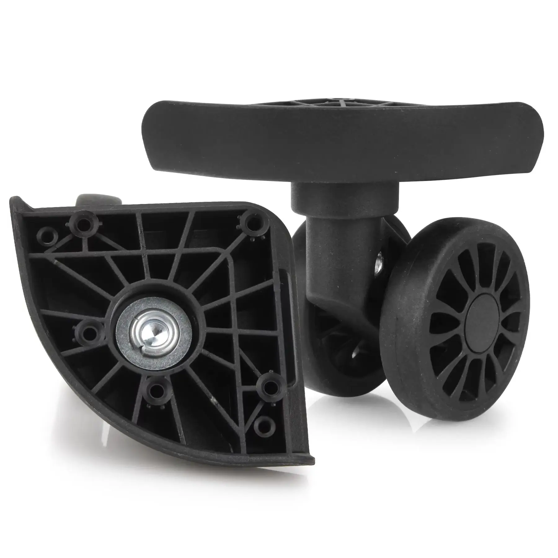 Пара сменных колес для чемодана, двойной ряд, 360 градусов ° Поворотные колесики для дорожных сумок, износостойкие ролики для багажа, запчасти для ремонта
Пара сменных колес для чемодана, двойной ряд, 360 градусов ° Поворотные колесики для дорожных сумок, износостойкие ролики для багажа, запчасти для ремонта