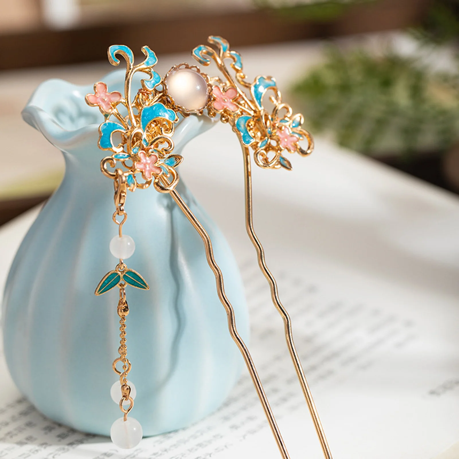 U Shape Chinese Style Hair Sticks for Women Tassel Beads Hairpin Handmade Hanfu Wedding Cheongsam Jewelry Hair Accessories
U Shape Chinese Style Hair Sticks for Women Tassel Beads Hairpin Handmade Hanfu Wedding Cheongsam Jewelry Hair Accessories