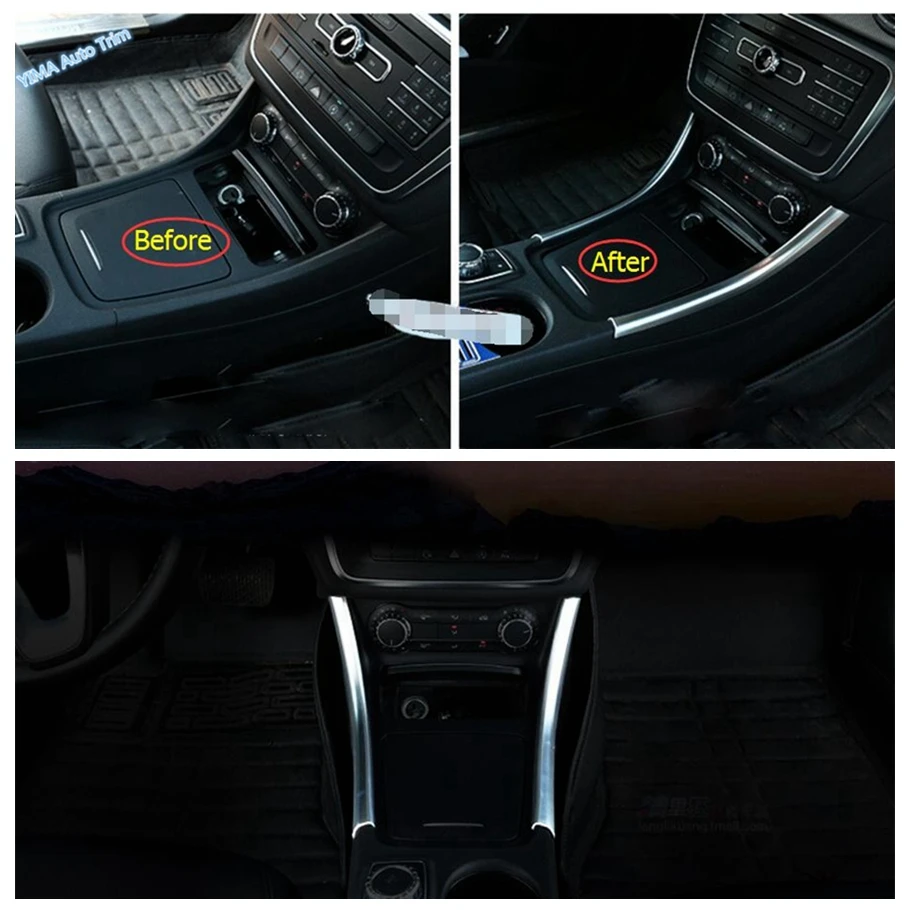 Lapetus For Mercedes-Benz GLA 200 220 X156 2018 ABS Auto Styling Front Container Storage Grid Strip Stickers Cover Trim 2 Pcs
Lapetus For Mercedes-Benz GLA 200 220 X156 2018 ABS Auto Styling Front Container Storage Grid Strip Stickers Cover Trim 2 Pcs