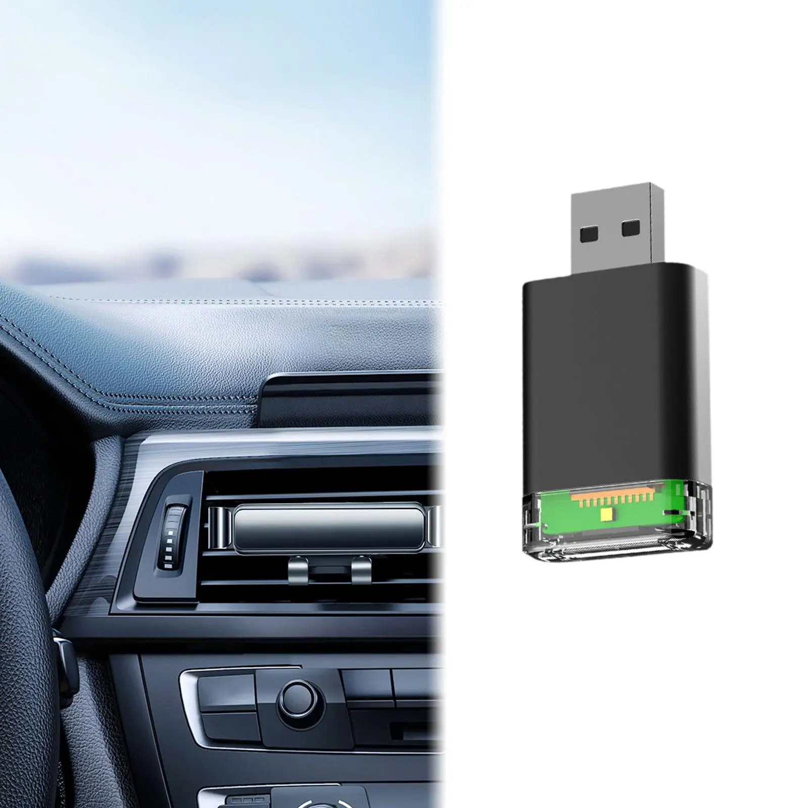 2 in 1 Auto Wireless Adapter Receiving Messages Multifunction High Performance Lightweight Portable Mini for Truck Auto Supplies
2 in 1 Auto Wireless Adapter Receiving Messages Multifunction High Performance Lightweight Portable Mini for Truck Auto Supplies