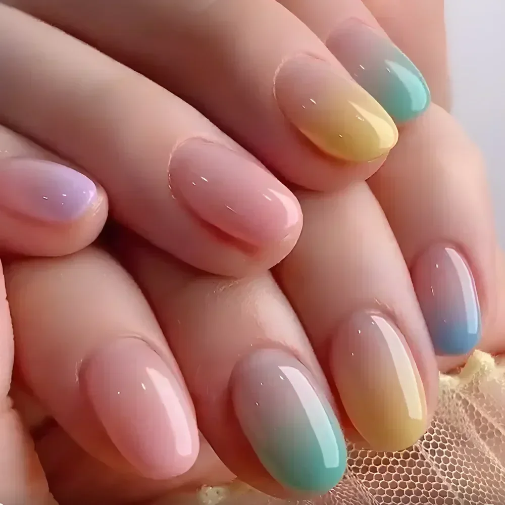 24Pcs Ballerina False Nails with Glue Short Nail Beauty Tools Press on Fake Nails Full Cover Artificial Nails Tips Manicure
24Pcs Ballerina False Nails with Glue Short Nail Beauty Tools Press on Fake Nails Full Cover Artificial Nails Tips Manicure