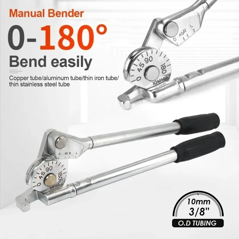 Manual Brass Tube Stainless Steel Tube Bender 8mm 3/8 "/10mm Lever Bender, Tube Bending Tool
Manual Brass Tube Stainless Steel Tube Bender 8mm 3/8 "/10mm Lever Bender, Tube Bending Tool