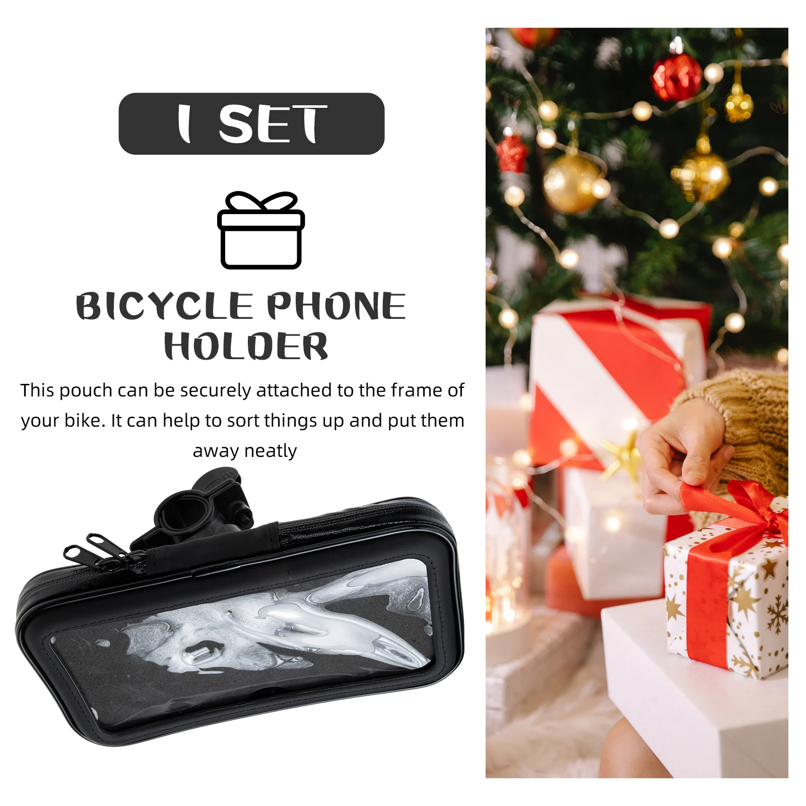 Waterproof Bike Phone Bag Durable ABS Plastic Pouch Bicycle H 360° Rotatable Compatible Cycling Gift
Waterproof Bike Phone Bag Durable ABS Plastic Pouch Bicycle H 360° Rotatable Compatible Cycling Gift