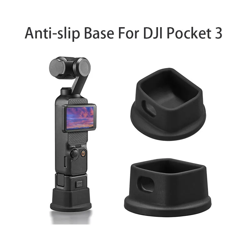 Anti-slip Base For DJI Pocket 3 Silicone Fixed Bracket Base Extension For DJI OSMO Pocket 3 Handheld Camera Accessories
Anti-slip Base For DJI Pocket 3 Silicone Fixed Bracket Base Extension For DJI OSMO Pocket 3 Handheld Camera Accessories
