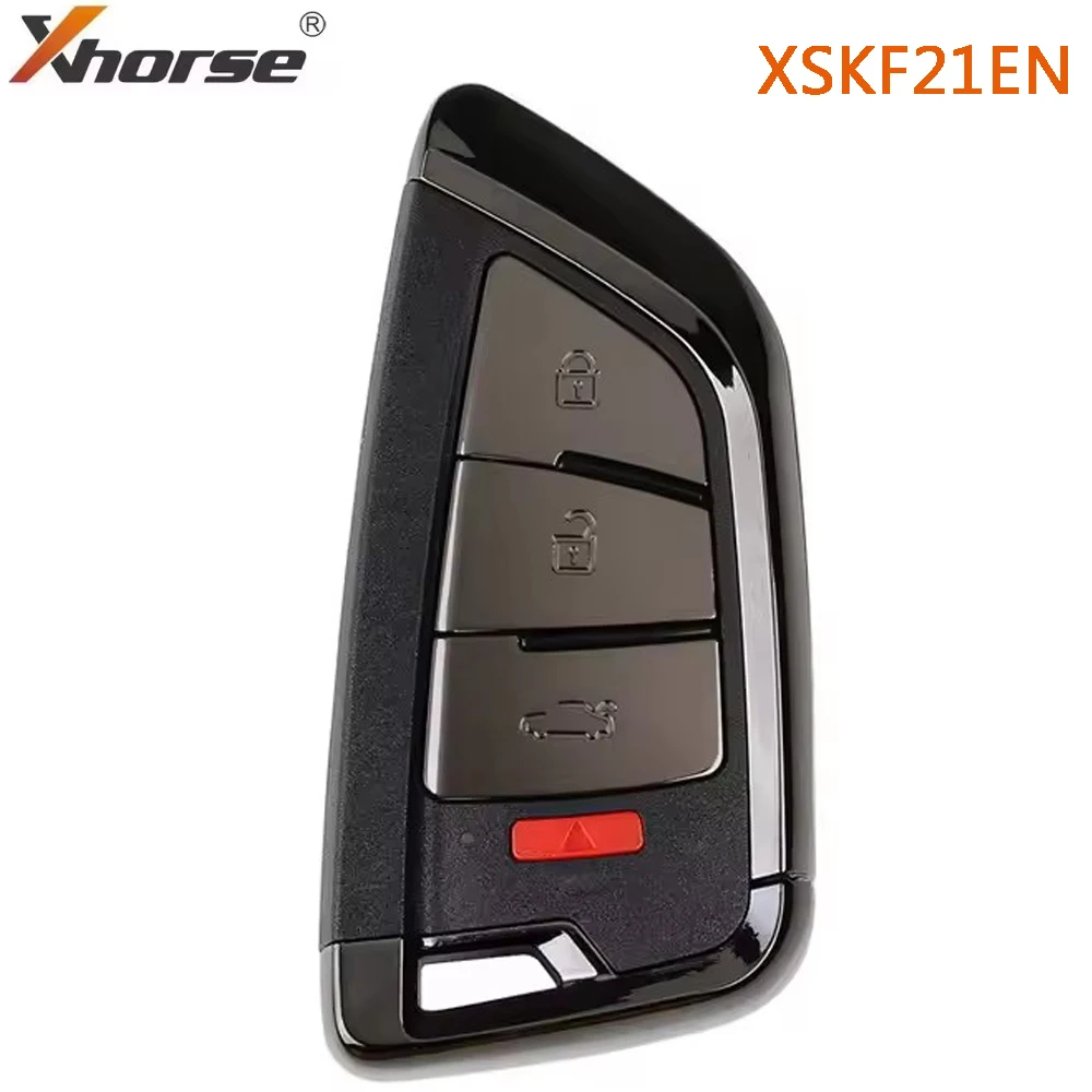1 Piece Xhorse XSKF21EN Smart Remote Key Memoeial Knife Style II 4 Buttons Shiny Black Color
1 Piece Xhorse XSKF21EN Smart Remote Key Memoeial Knife Style II 4 Buttons Shiny Black Color