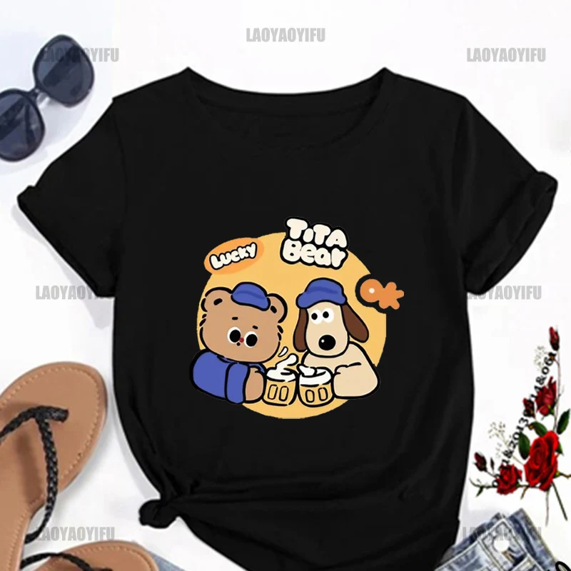 NEW LISTINGWallace and Gromit Natural Short Sleeve T-shirt Printing Shirt Harajuku Casual Streetwear Men's Hip Hop Cotton
NEW LISTINGWallace and Gromit Natural Short Sleeve T-shirt Printing Shirt Harajuku Casual Streetwear Men's Hip Hop Cotton