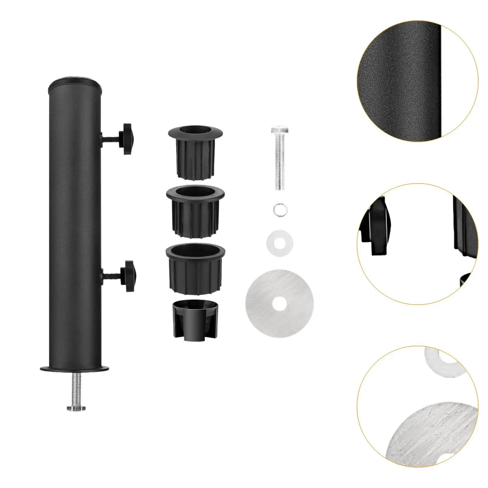 Umbrella Stand Tube,Heavy Duty Umbrella Stand Parts Umbrella Tube Bracket Marble Flag Pole Stake for Lawn Outside Balcony
Umbrella Stand Tube,Heavy Duty Umbrella Stand Parts Umbrella Tube Bracket Marble Flag Pole Stake for Lawn Outside Balcony