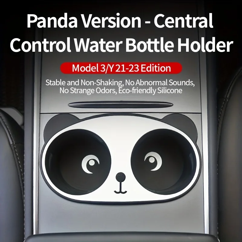 For Tesla MODEL 3/ Y Cup Holder Insert,Center ConsoleTesla Panda Interior Accessories for 2023 2022 2021,Shock proof Water Cup
For Tesla MODEL 3/ Y Cup Holder Insert,Center ConsoleTesla Panda Interior Accessories for 2023 2022 2021,Shock proof Water Cup
