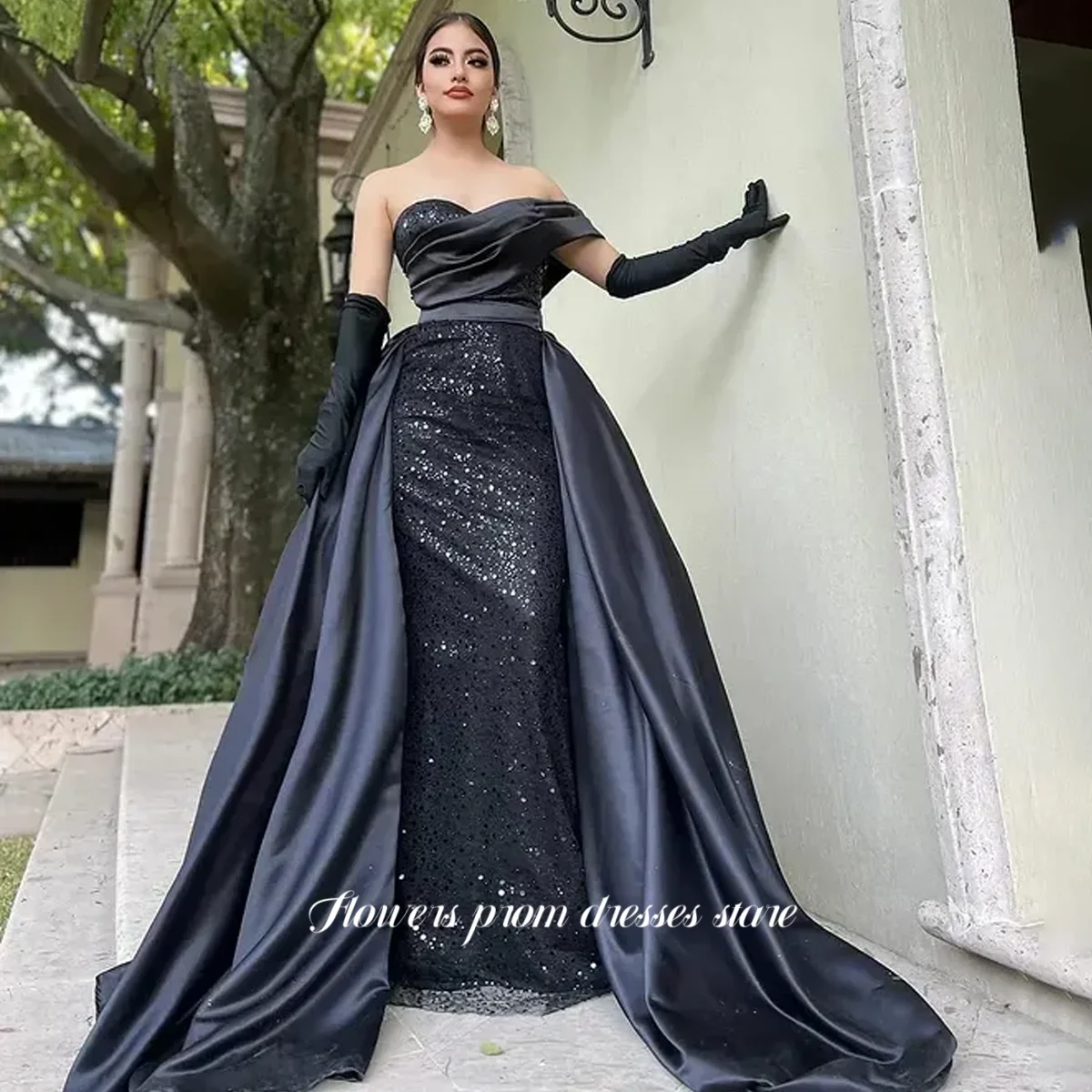 Flowers Off Shoulder Party Dress A Line Prom Dress Luxury Evening Dress Lace Up Back Formal Occasion Dress for Women Customized
Flowers Off Shoulder Party Dress A Line Prom Dress Luxury Evening Dress Lace Up Back Formal Occasion Dress for Women Customized