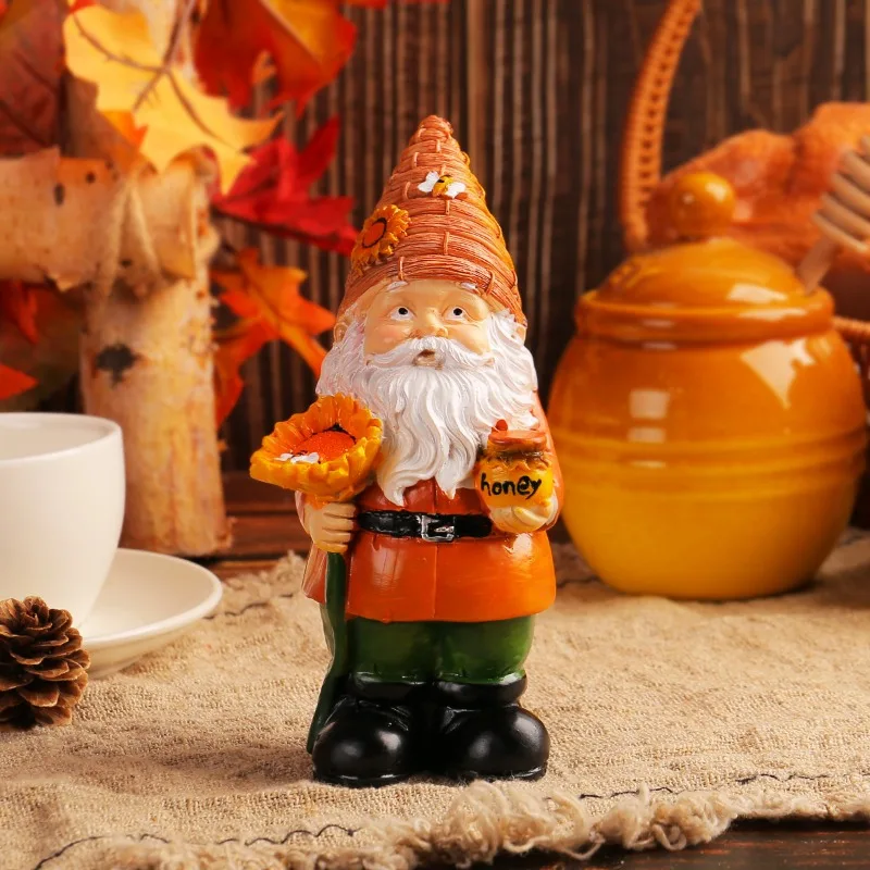 Old Man Figurine Garden Decor with Sunflower and Honey Jar for Fall Harvest and Outdoor Display Patio Decoration
Old Man Figurine Garden Decor with Sunflower and Honey Jar for Fall Harvest and Outdoor Display Patio Decoration