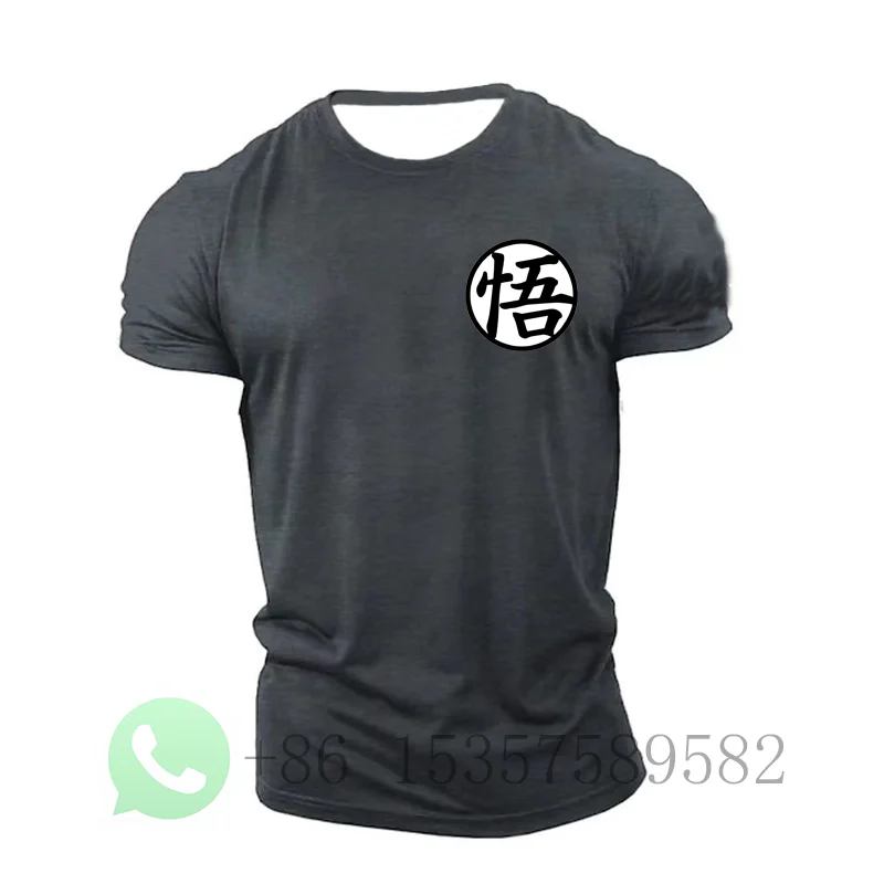 Men's T Shirt Summer Short Sleeve Running Sports Gym Anime Polyester Elasticity T-shirt Oversized Casual High Guality Child Size
Men's T Shirt Summer Short Sleeve Running Sports Gym Anime Polyester Elasticity T-shirt Oversized Casual High Guality Child Size