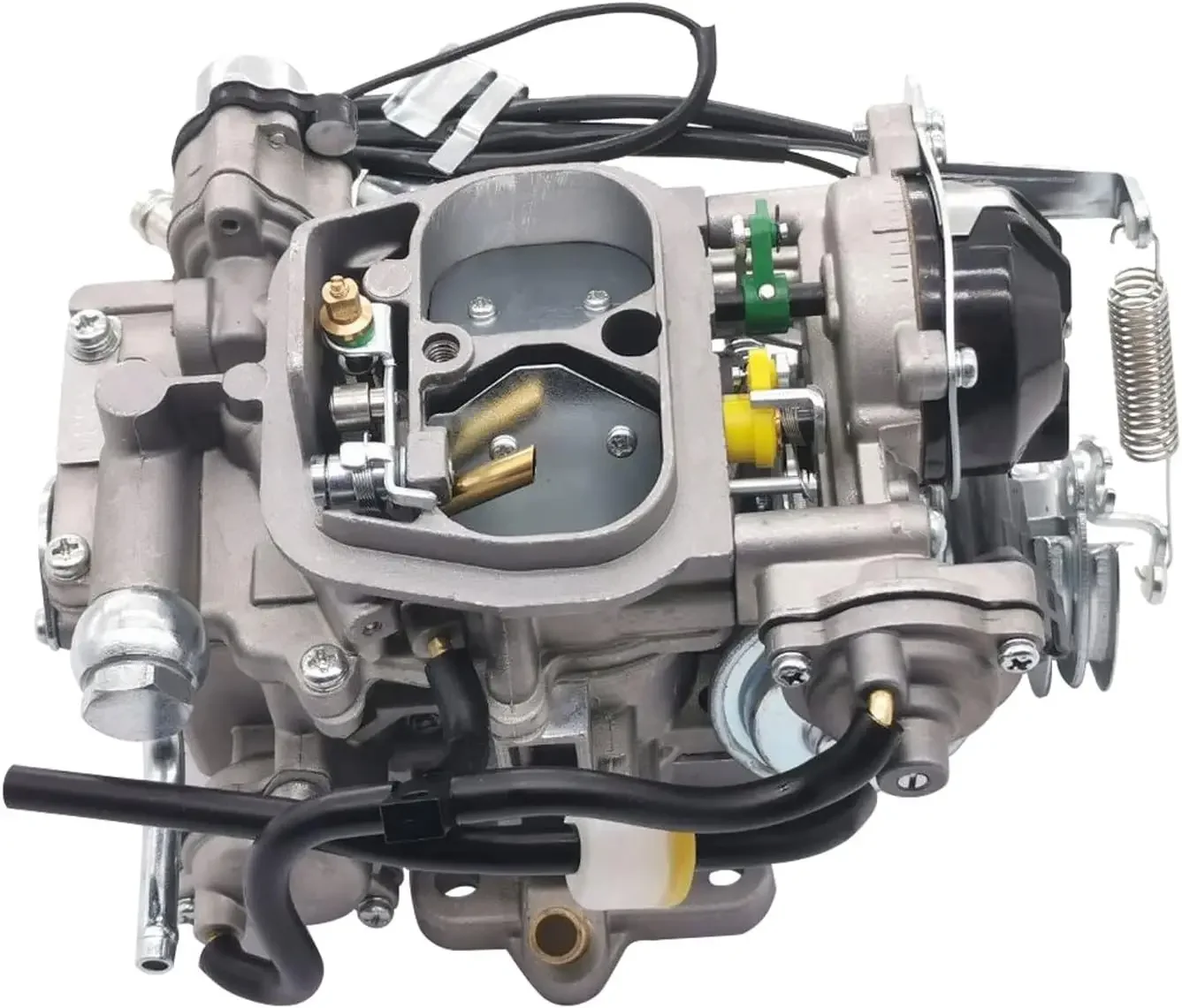 21100-35520 Carburetor for Toyota 22R 2.4L (1981-1988 Corona Celica 4Runner Hilux PickUp, Electric Choke, 2-Barrel, Direct Fit)
21100-35520 Carburetor for Toyota 22R 2.4L (1981-1988 Corona Celica 4Runner Hilux PickUp, Electric Choke, 2-Barrel, Direct Fit)