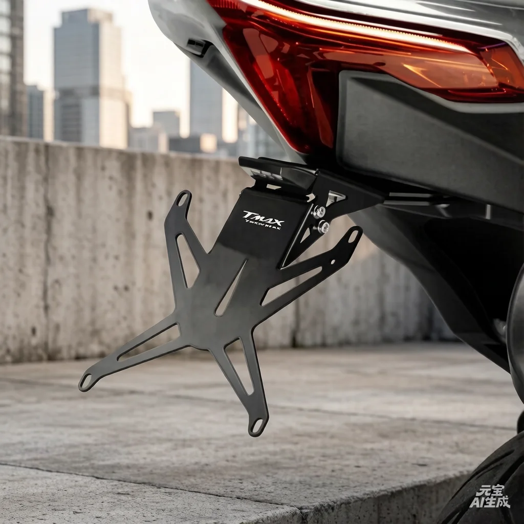Motorcycle License Plate Bracket For Yamaha T-MAX 560 TMAX560 Tech MAX 2022-2024 2025 2026 2027 Fender Eliminator Kit Bracket
Motorcycle License Plate Bracket For Yamaha T-MAX 560 TMAX560 Tech MAX 2022-2024 2025 2026 2027 Fender Eliminator Kit Bracket