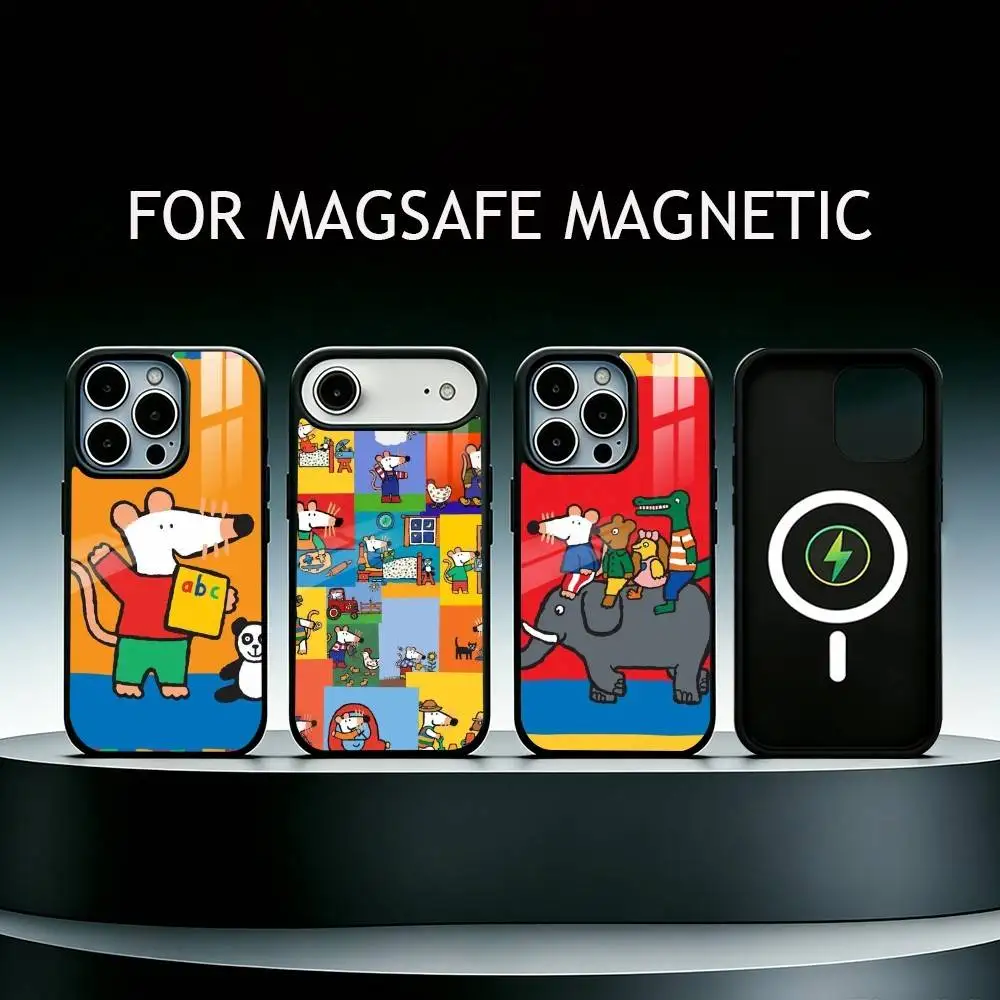 M-Maisy Mouse R-Rat Phone Case For iPhone17,16,15,14,13,12,11 Plus,Pro Supports Magnetic Wireless Charging
M-Maisy Mouse R-Rat Phone Case For iPhone17,16,15,14,13,12,11 Plus,Pro Supports Magnetic Wireless Charging