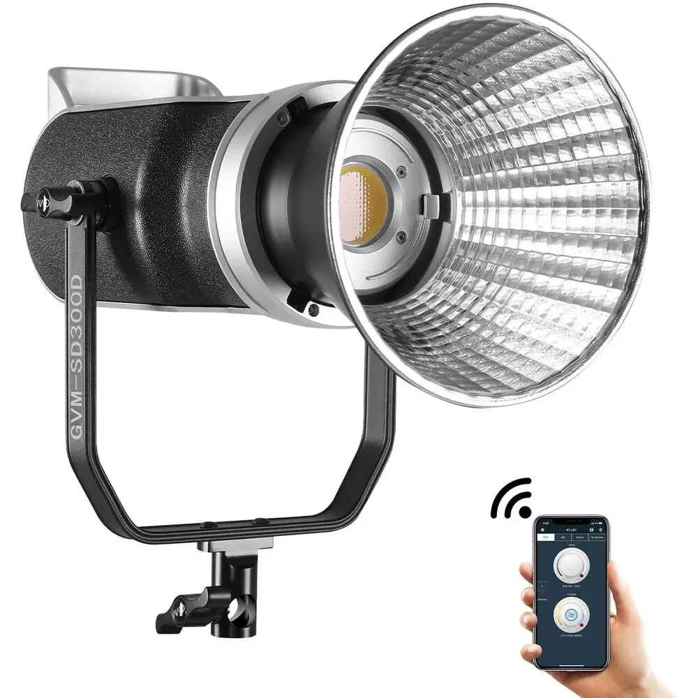 GVM SD300D 300W aperture Video светильник Kit непрерывное освещение Bi-Color 2700 ~ 7500K Studio светильник для фотографии
GVM SD300D 300W aperture Video светильник Kit непрерывное освещение Bi-Color 2700 ~ 7500K Studio светильник для фотографии