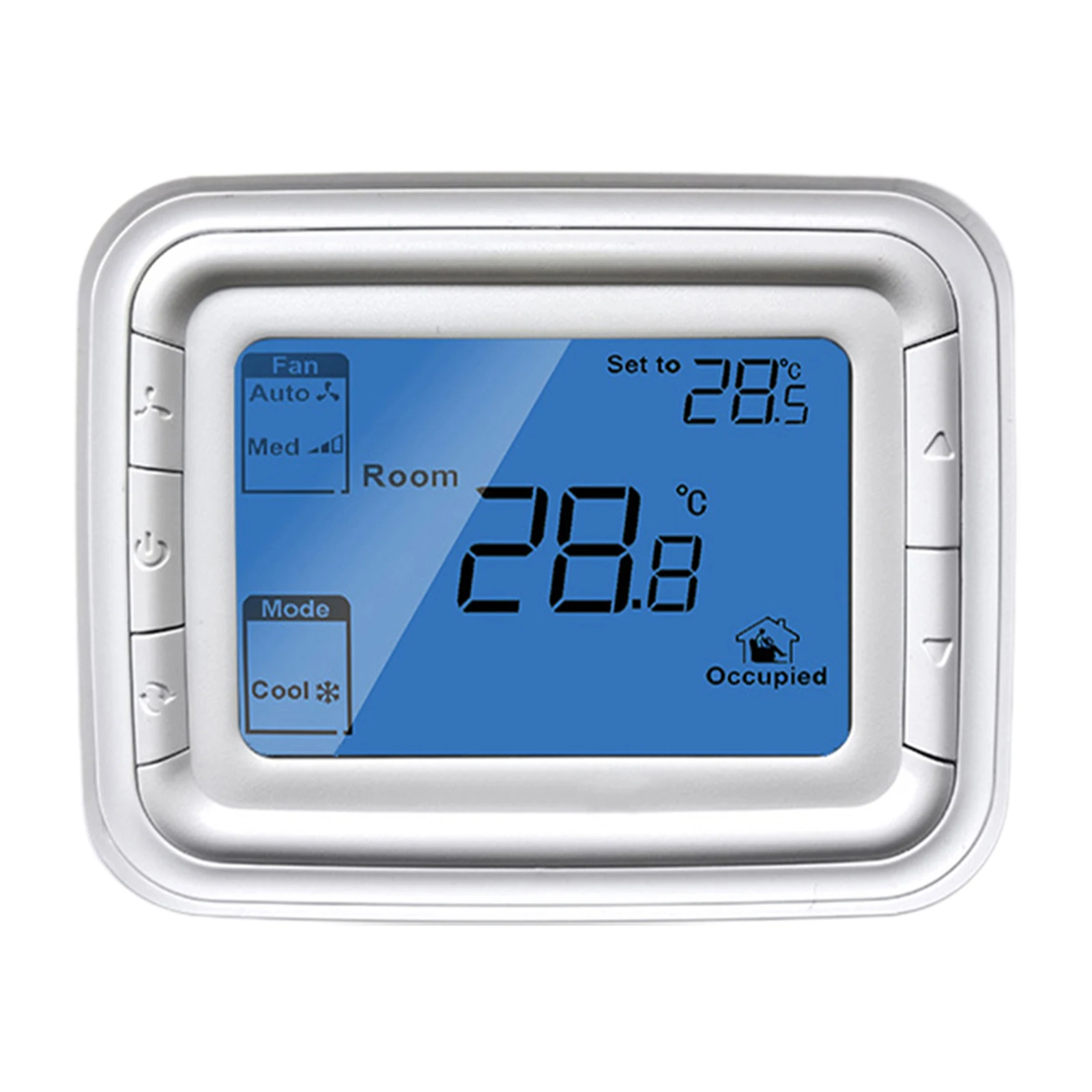 Air Conditioning Remote Control LCD Display Fan Control Rated Current Ambinet Condition Sensor Button Lock Function
Air Conditioning Remote Control LCD Display Fan Control Rated Current Ambinet Condition Sensor Button Lock Function