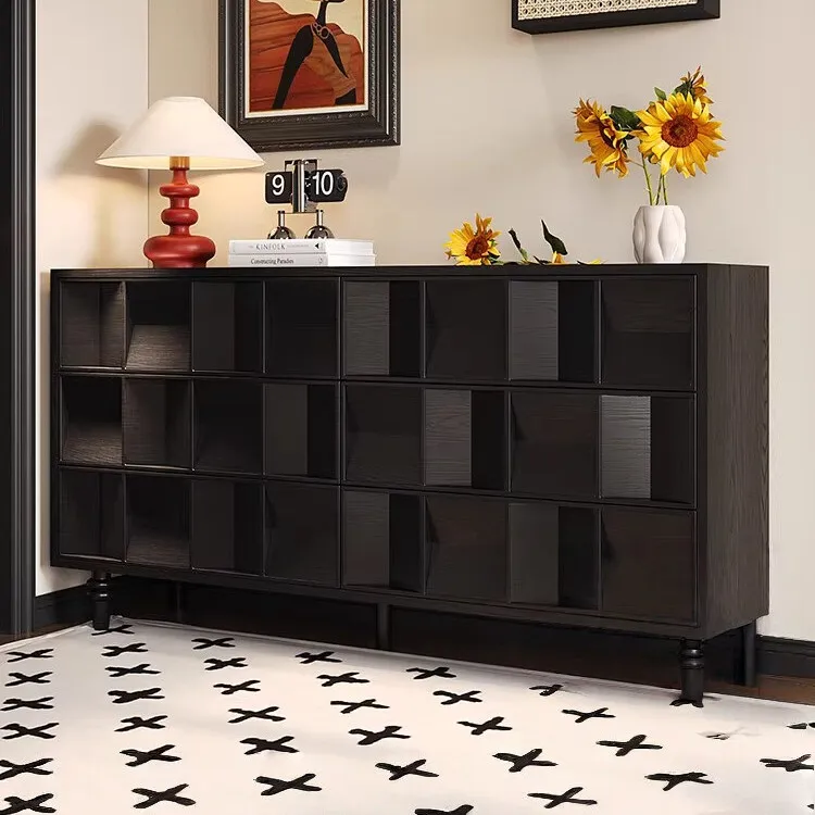 Italian minimalist solid wood dining side cabinet modern simple storage household storage porch cabinet
Italian minimalist solid wood dining side cabinet modern simple storage household storage porch cabinet