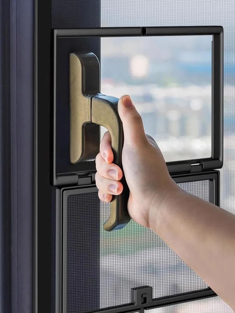 Open window screen Self-installed Velcro with handle Small window screen Self-adhesive household invisible mosquito-proof screen
Open window screen Self-installed Velcro with handle Small window screen Self-adhesive household invisible mosquito-proof screen