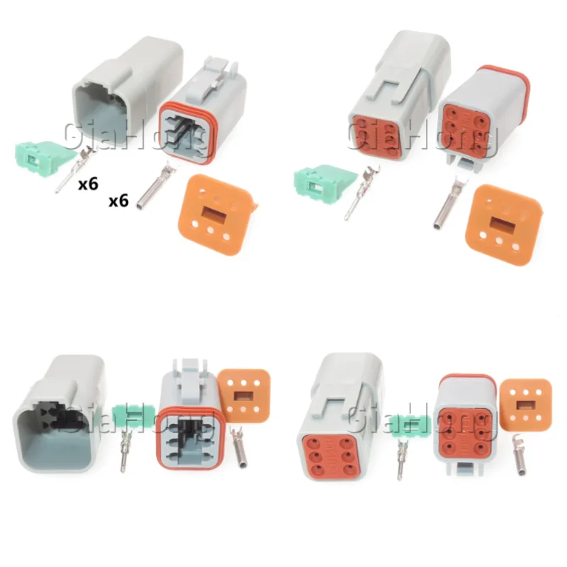 1 Set 6 Ways DT06-6S DT04-6P AC Assembly Car Accelerator Pedal/Running Light Cable Harness Waterproof Socket with Terminal
1 Set 6 Ways DT06-6S DT04-6P AC Assembly Car Accelerator Pedal/Running Light Cable Harness Waterproof Socket with Terminal