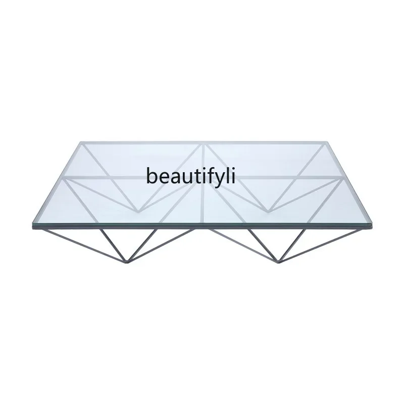 CC Italian minimalist stainless steel rectangular coffee table living room household small apartment light luxury design sense
CC Italian minimalist stainless steel rectangular coffee table living room household small apartment light luxury design sense