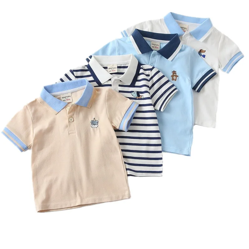 Fashion Kids Boys Polo Shirts Children Boy Clothes Summer T Shirt Soft Breathable Cotton Toddler Polo Shirts 2-6 Years
Fashion Kids Boys Polo Shirts Children Boy Clothes Summer T Shirt Soft Breathable Cotton Toddler Polo Shirts 2-6 Years