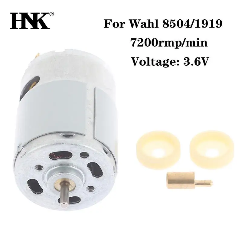 Replacement 7200Rpm Hair Clipper Motor For 8504/1919 Electric Trimmer Motor Voltage: 3.6V
Replacement 7200Rpm Hair Clipper Motor For 8504/1919 Electric Trimmer Motor Voltage: 3.6V
