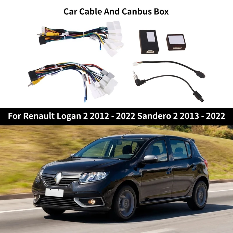 Car Cable And Canbus Box Accessories Parts Kit For Renault Logan 2 2012 - 2022 Sandero 2 2013 - 2022
Car Cable And Canbus Box Accessories Parts Kit For Renault Logan 2 2012 - 2022 Sandero 2 2013 - 2022